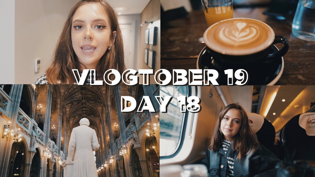 VLOGTOBER 2019 #18: LIBRARY EXPLORATION | sunbeamsjess