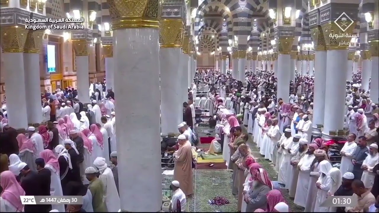 30th Ramadan 1447 Madeenah Tahajjud Sheikh Quraafi