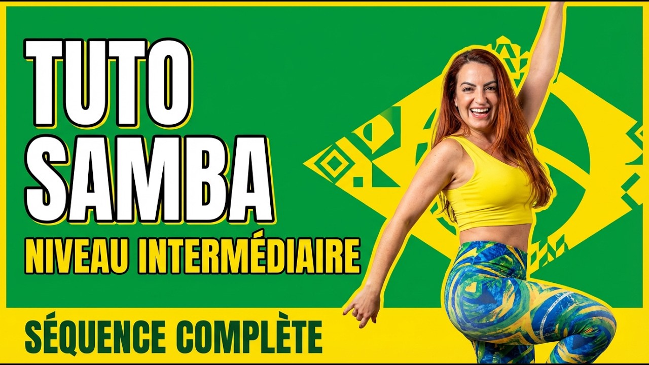 Séquence Samba niveau intermédiaire - Danse Brésilienne avec Alex & Monica