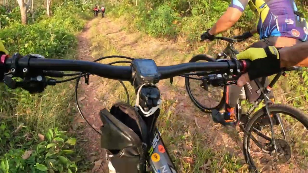 Kayuhan MTB Melawat ladang Kampung Rembau Part 1