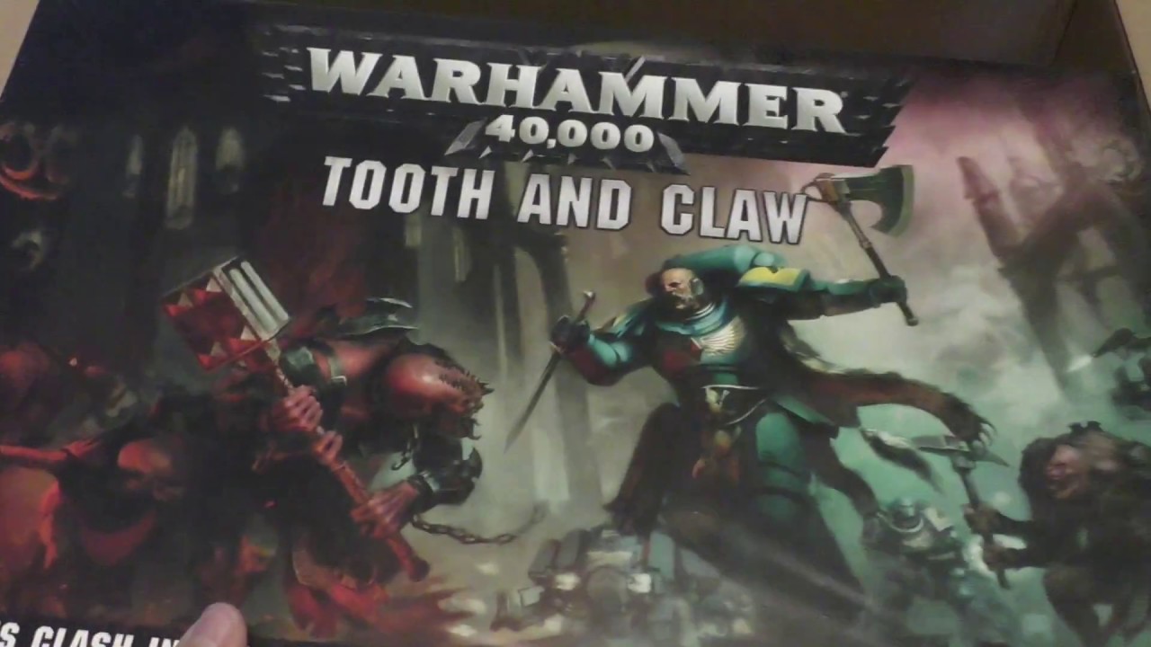Tooth and Claw - Unboxing (WH40K)