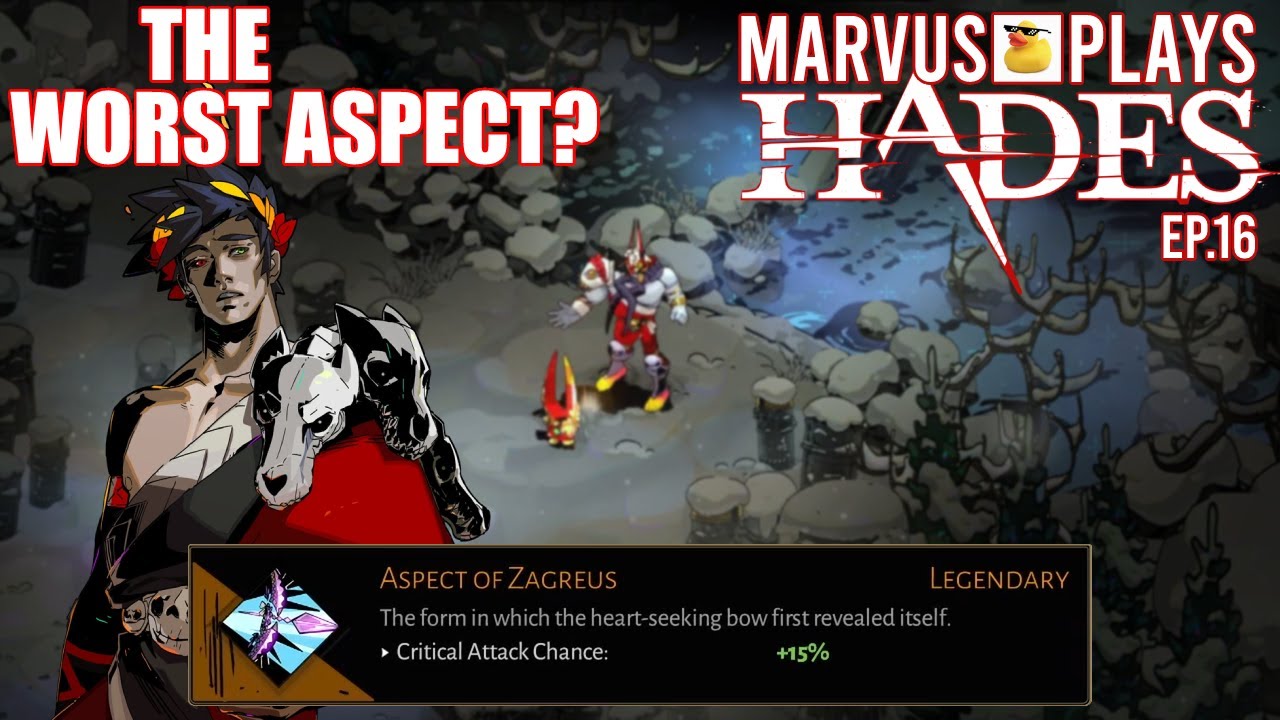 HADES Let's Play | Ep.16 Zagreus Bow - The Worst Aspect?