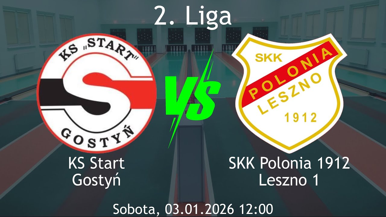 2L | KS Start Gostyń vs SKK Polonia 1912 Leszno 1 | 03.01.2026