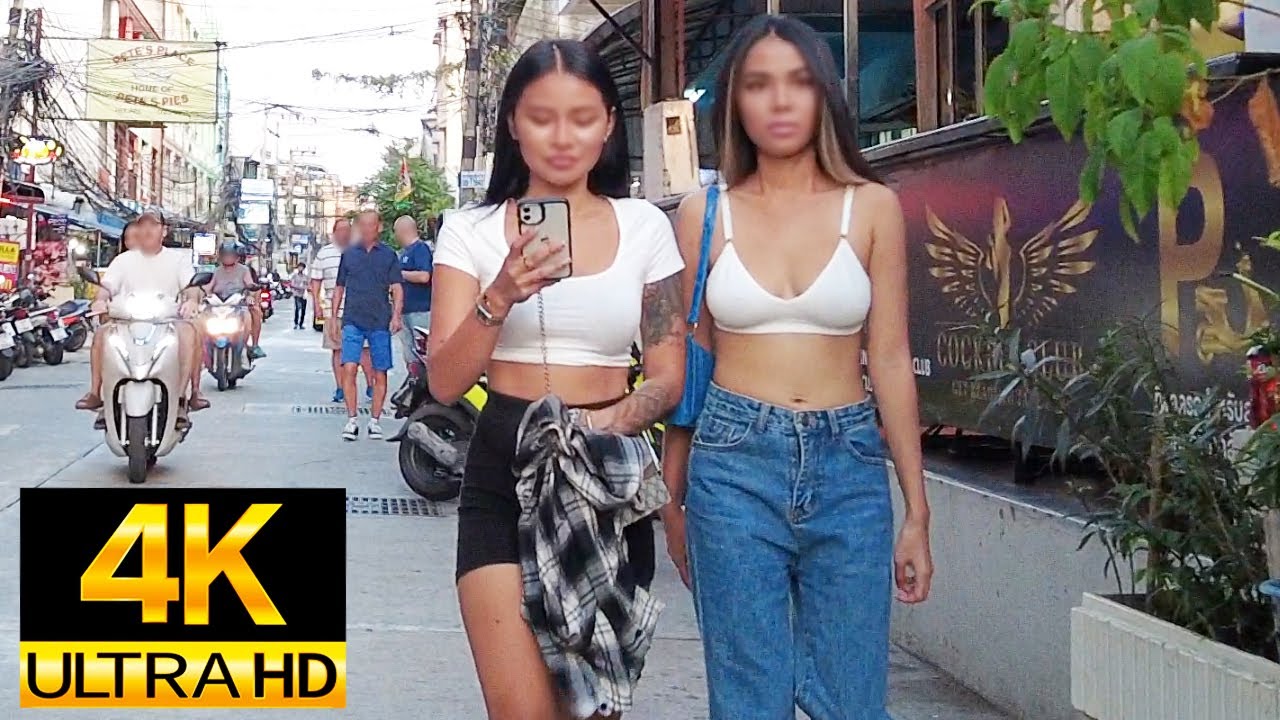 Pattaya 4K Walk Soi BuaKhao, Soi Chaiyapoon, Soi Boomerang, Chaloem Phrakiat 21 Alley, Jan 2023.