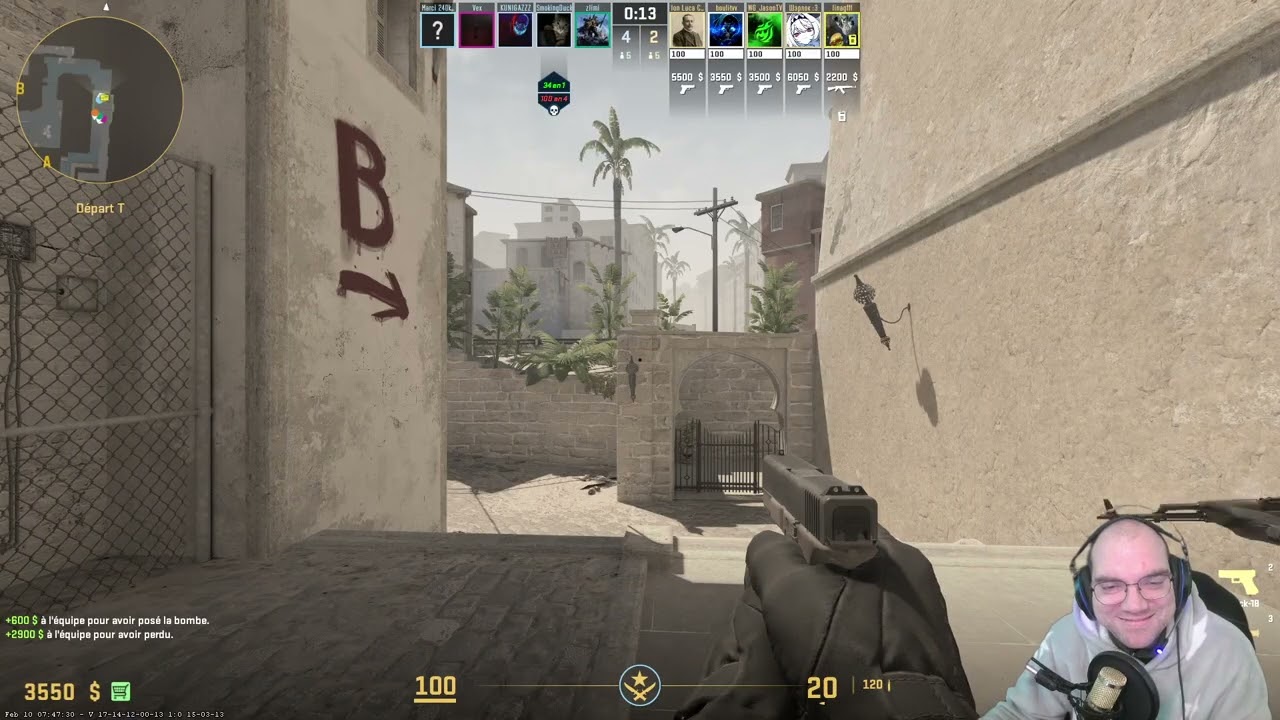 Csgo2 c partis oula toujours nul #9 avec jason