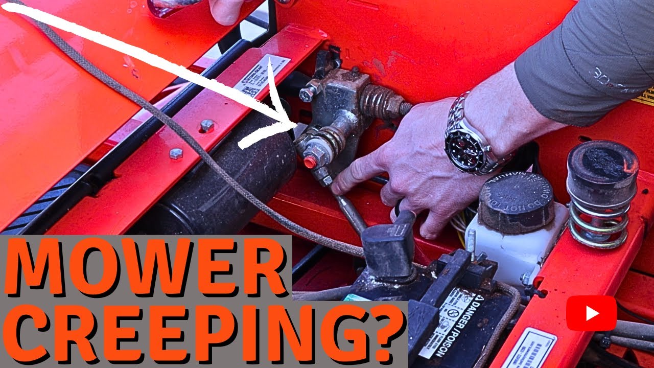 Fixing Mower Creep - Bad Boy Maverick
