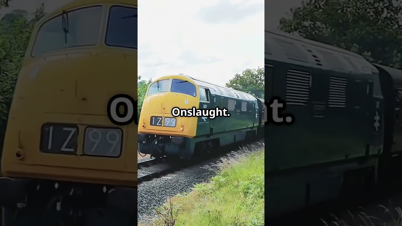 Only Two Warships Survived&mdash;See Them Roar #warship #class42 #locomotive #ukrail #fyp