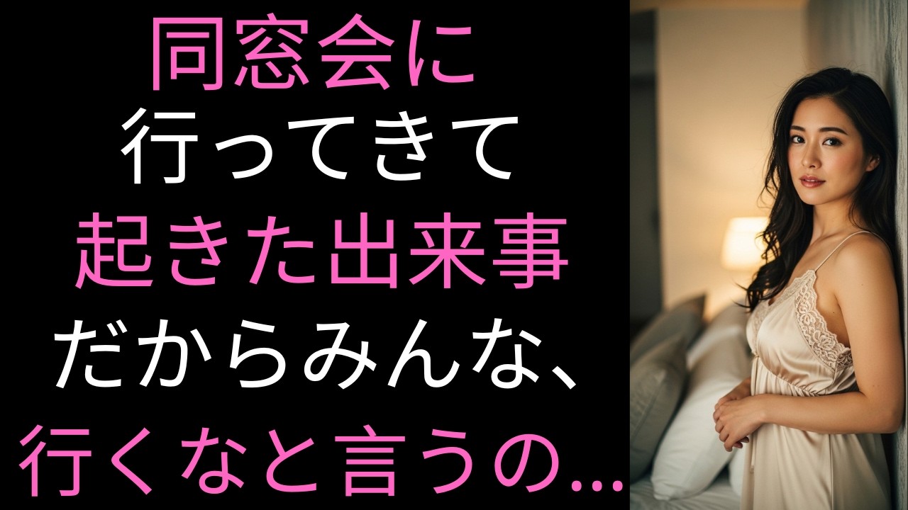 【黄昏の恋】同窓会に行った夜、人生が変わりました黄昏の愛｜ラジオ物語｜黄昏の物語｜黄昏の恋｜黄昏の愛