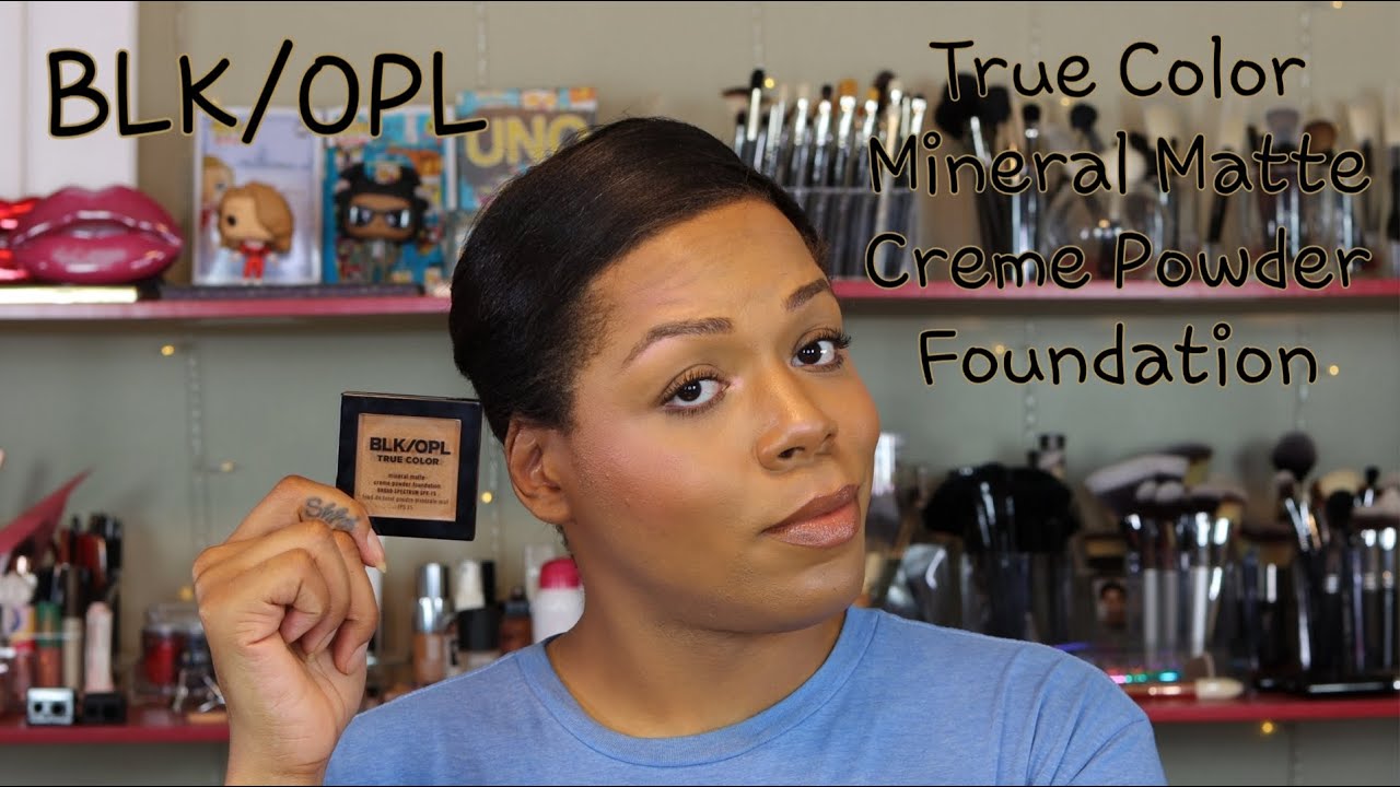 True Color Mineral Matte Creme Powder Foundation SPF 15 | BLK/OPL