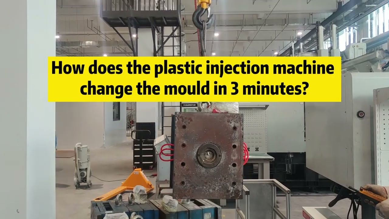 how does the plastic injection machine change the mold in 3 minutes