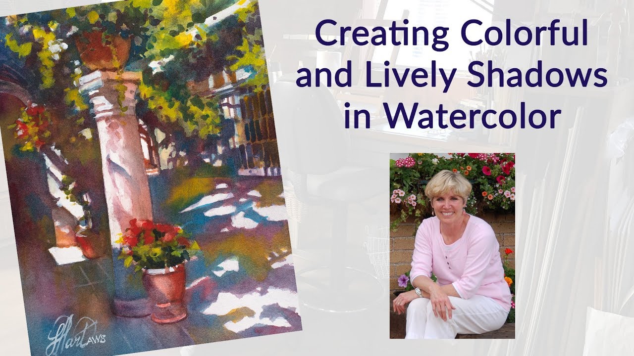 Creating Colorful and Lively Shadows in Watercolor