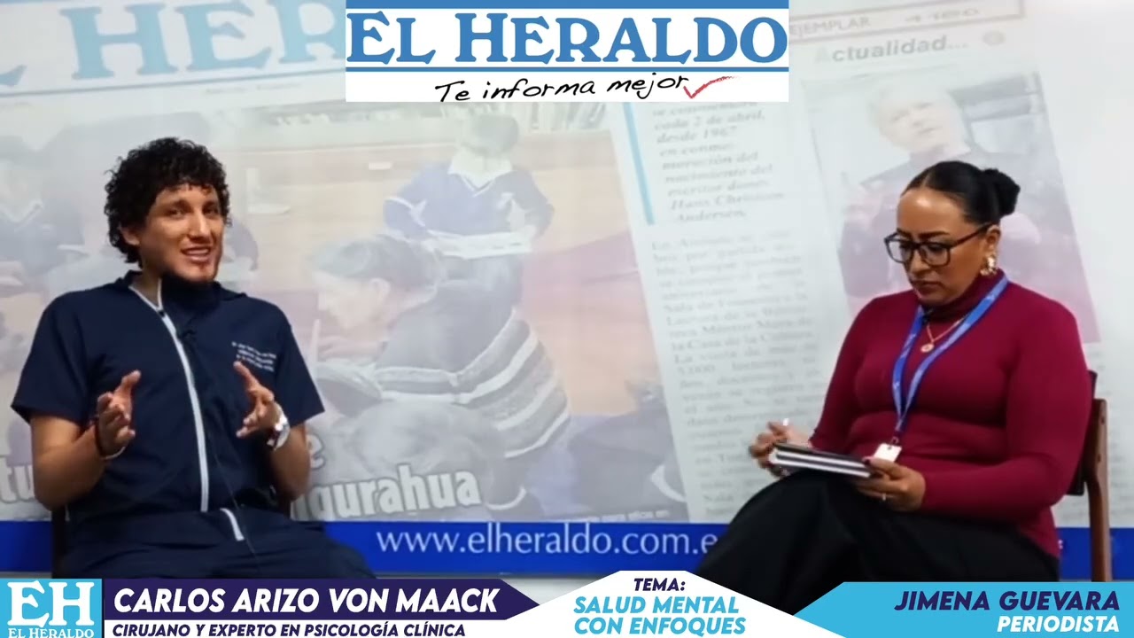 Entrevista Diario El Heraldo-Dr Juan  Carlos Arizo von Maack temas: Salud Mental 