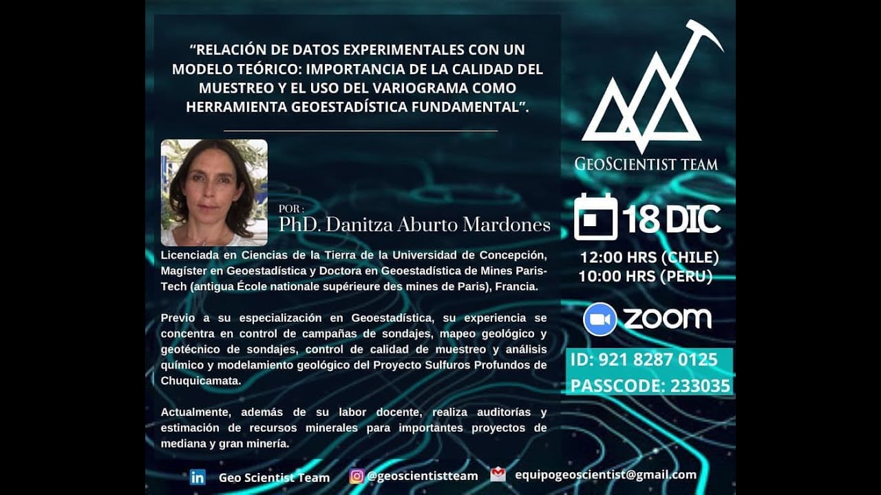 Relación de datos experimentales con un modelo teórico