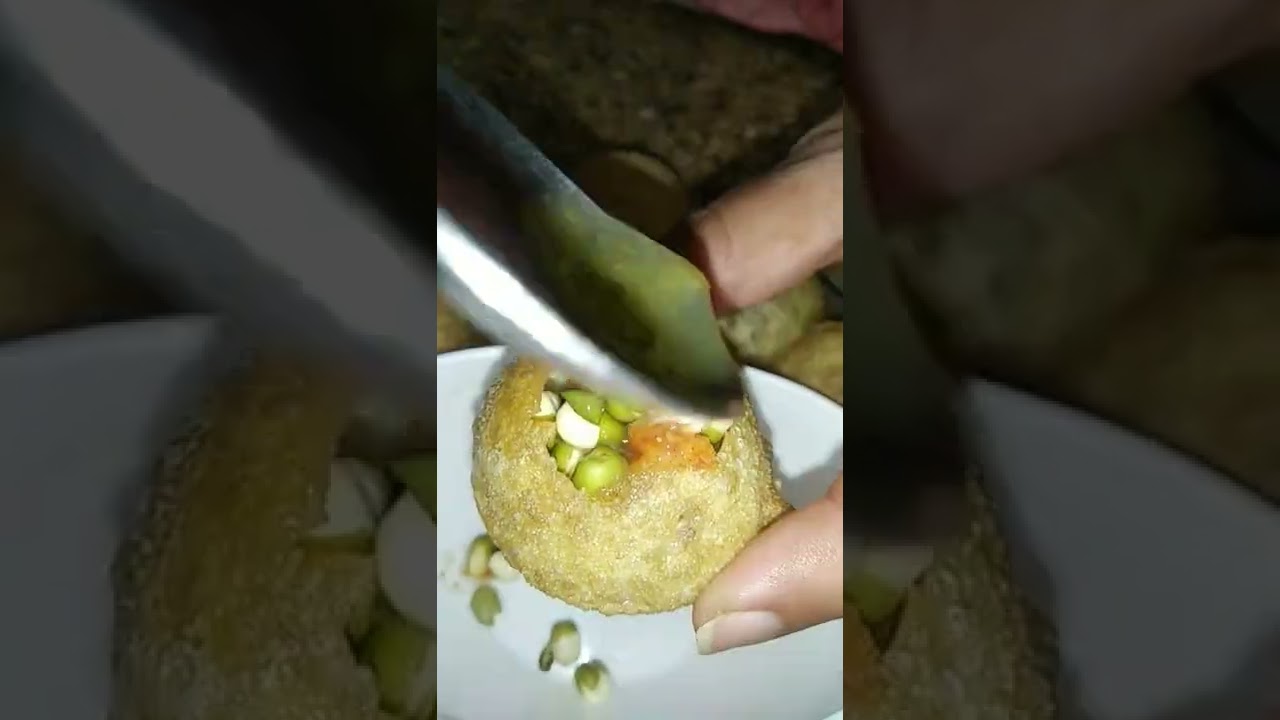 Panipuri | Sprouts pani Puri | Healthy Fusion | Street Food | #shorts | #kk