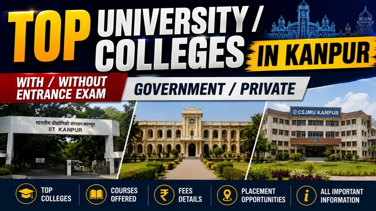 Top Universities/Colleges in Kanpur | Best Colleges in Kanpur | Top University in Kanpur | #Kanpu...