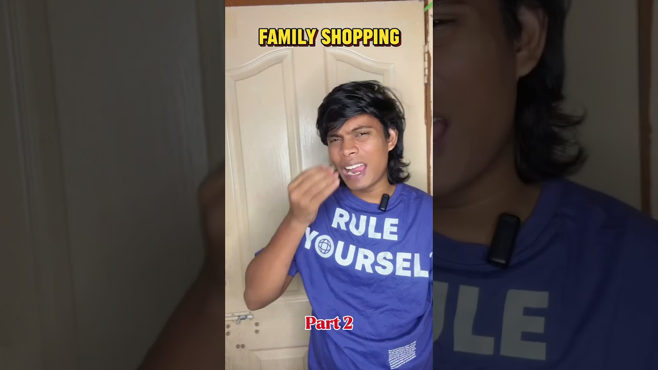 Tag family members 🤣 | #family #shopping #mom #sister #brother #trending #tamil #samosamookka