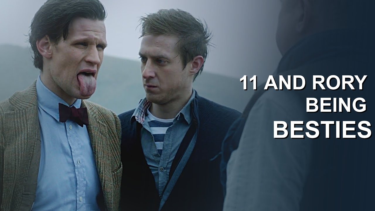 Doctor and Rory being besties for 4 minutes
