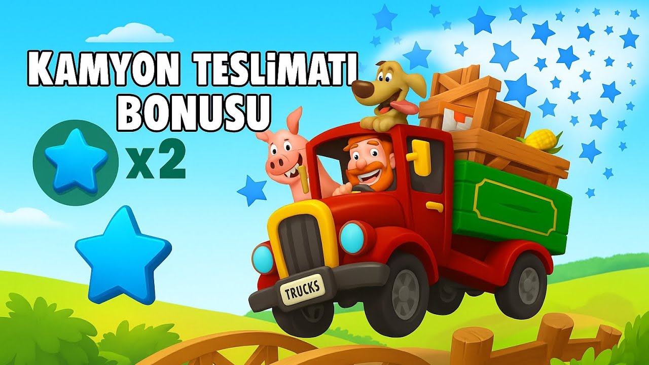 MERHABA 194 - KAMYON 2XP! ⭐ (Hay Day Çiftlik) #hayday