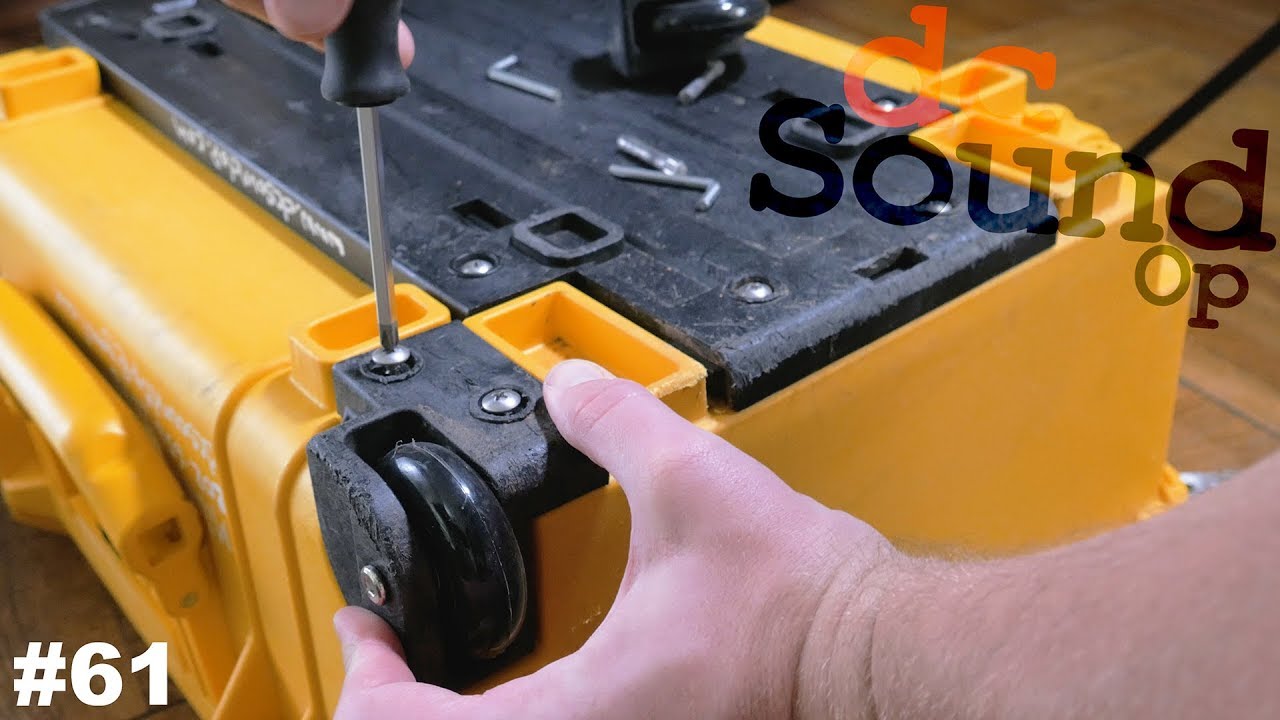 How to: Pelican Case Wheel Upgrade Tutorial 🔩🔘👍🏼