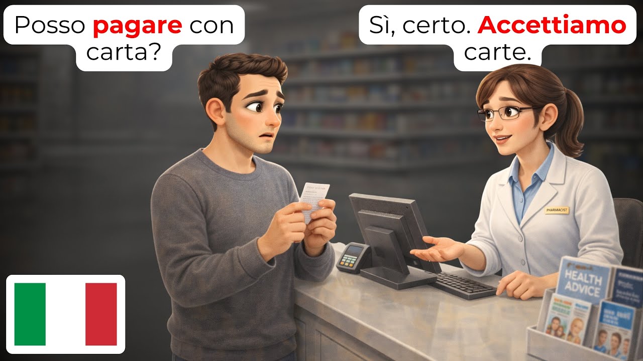 🇮🇹 Выучите Итальянский за 20 Минут: 50+ Фраз о Платежах и Деньгах, Которые Вам Нужны (A1–A2)