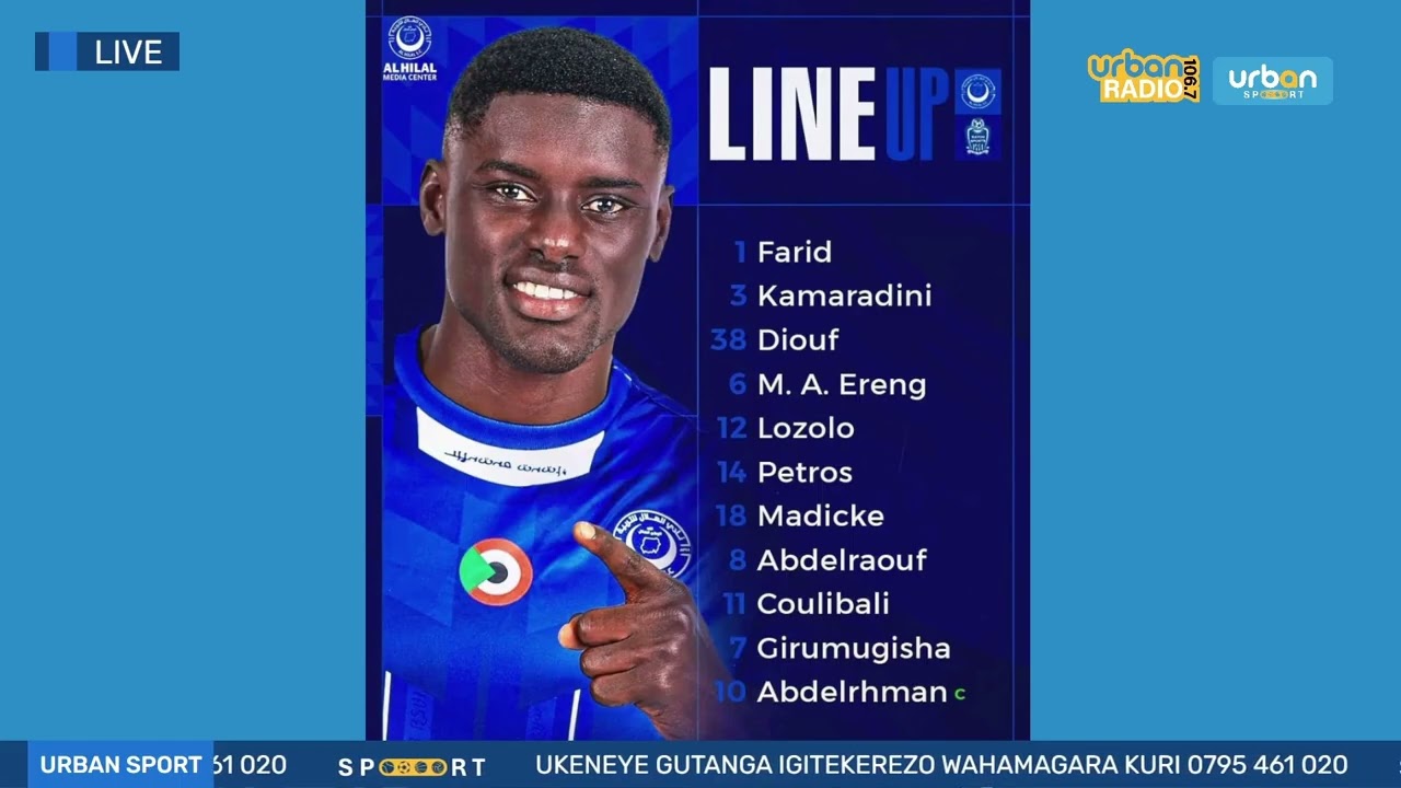 #UrbanSports | Umva uko umukino wa Rayon Sports  na Al-Hilal  wagenze.