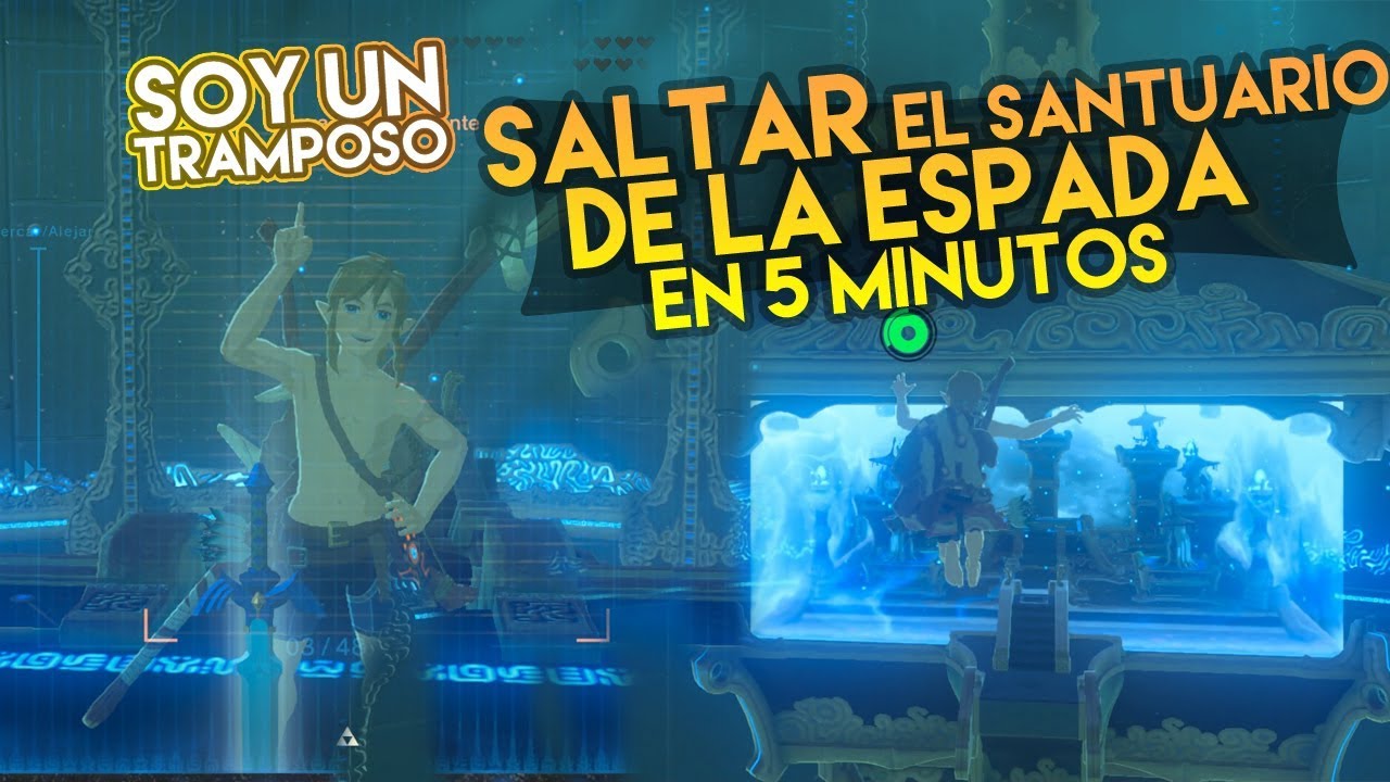 SALTARSE EL SANTUARIO DE LA ESPADA EN 5 MINUTOS | GLITCH | ZELDA BREATH OF THE WILD