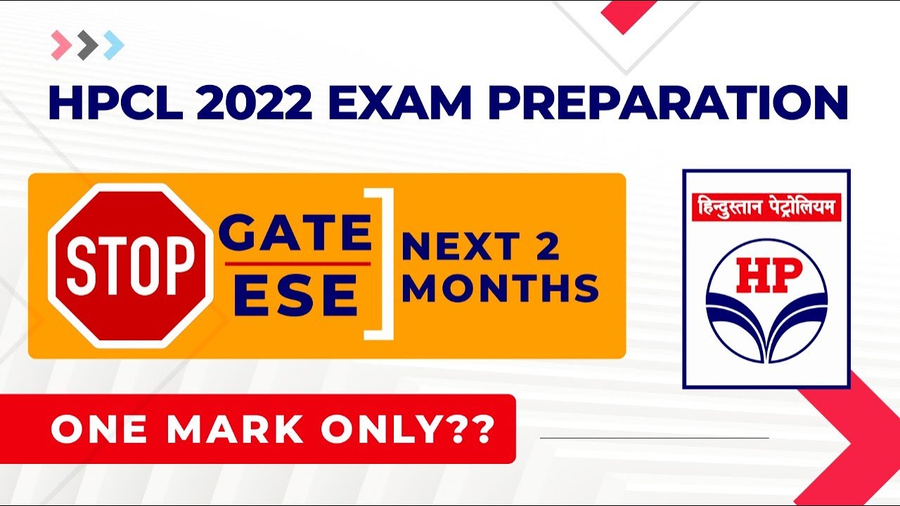 STOP GATE, ESE & other Exams preparation | HPCL Mechanical & Civil preparation