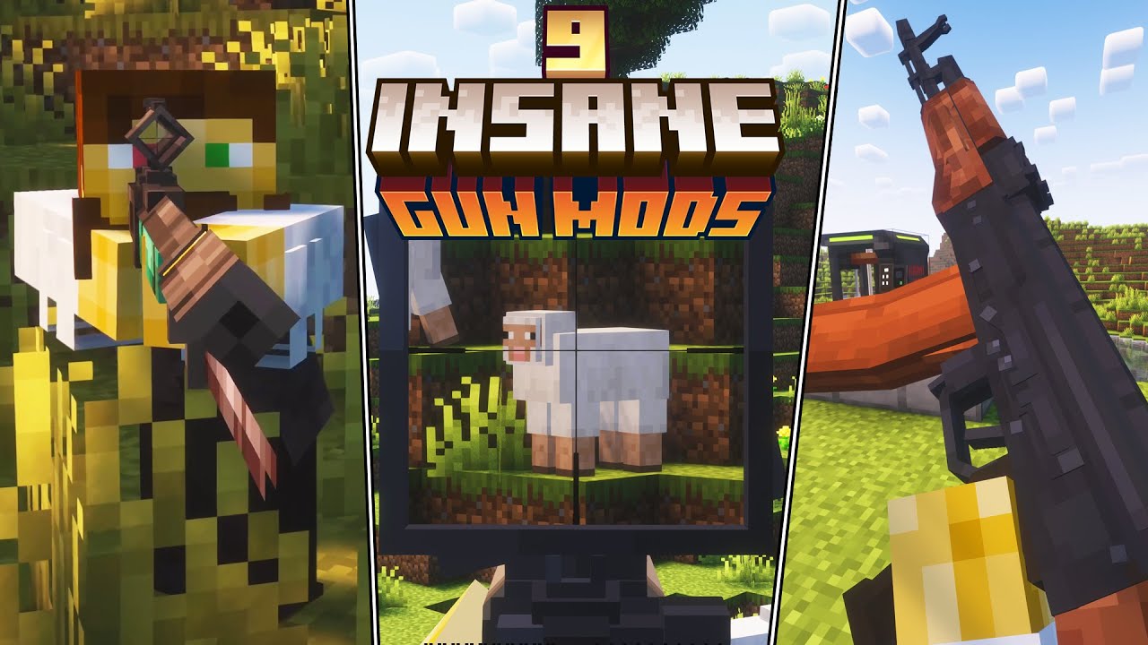 STOP Playing Vanilla Minecraft! (These Gun Mods Change EVERYTHING)