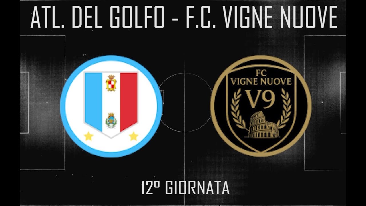 ROMA TORNEI - INVERNALE 25-26 - C8 RN - 12° GIORNATA - ATL. DEL GOLFO - F.C. VIGNE NUOVE - 6-2