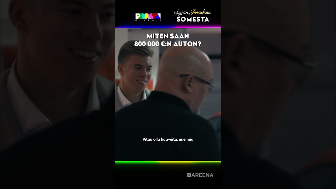 Miten saan 800 000&euro; auton? 🤔