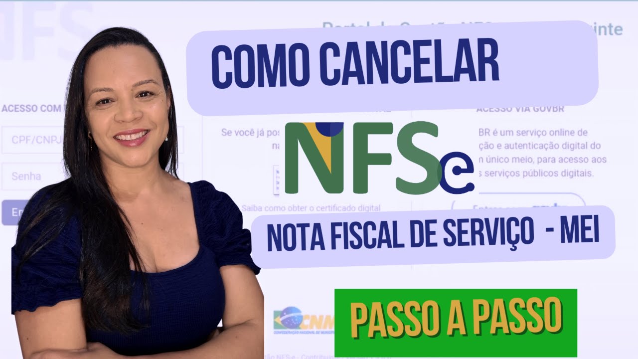 COMO CANCELAR uma NOTA FISCAL de Servi&ccedil;o MEI pelo Portal Nacional
