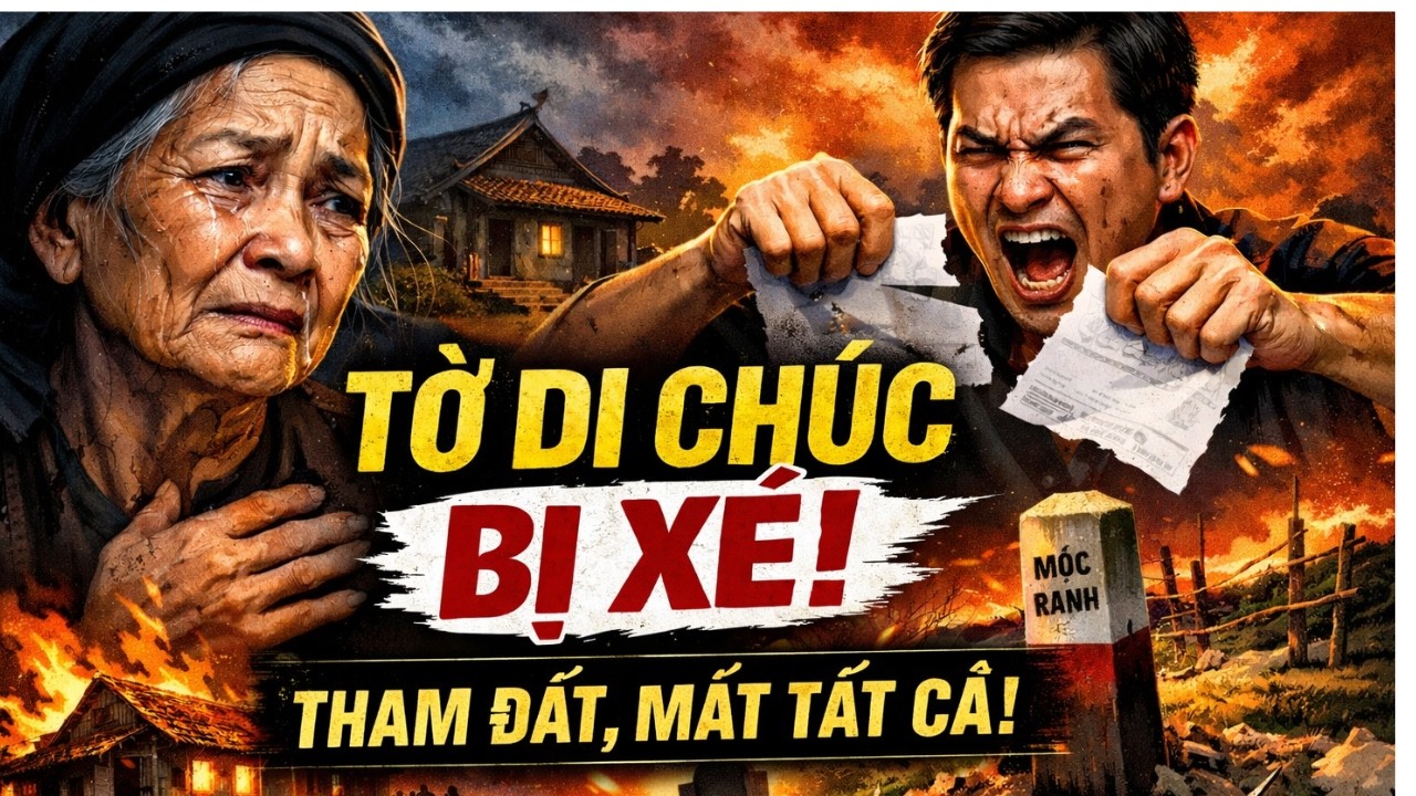Tờ Di Chúc Bị Xé Con Trai Tham Đất Bất Hiếu Và Cái Kết Nhân Quả Báo Ứng