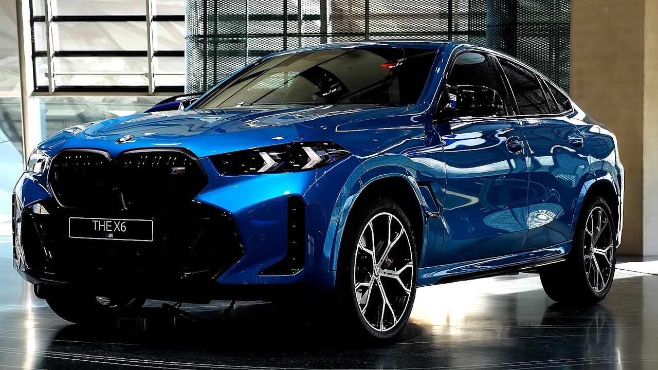 Новый роскошный внедорожник BMW X6 M60i 2024 года в деталях — ПЕРВЫЙ ВЗГЛЯД 4K