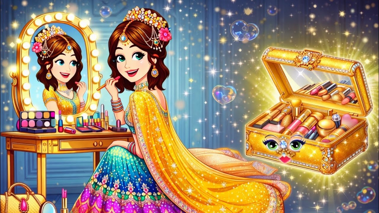 💫जादुई मेकप किट ||fairy tale hindi kahani The Princess lost 2026|| राजकुमारी का जादूई 💫mekup 💄box