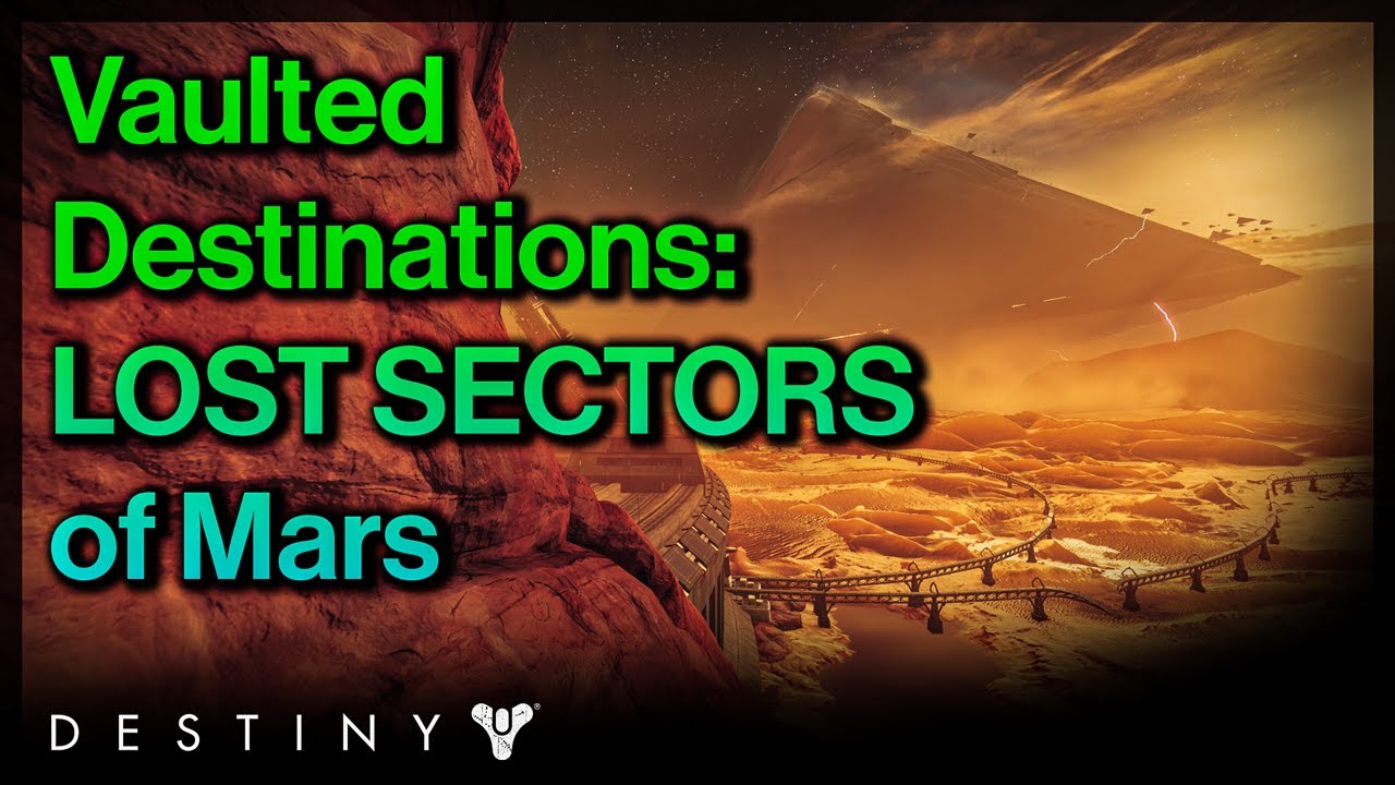 DCV Archive: Mars Lost Sectors Footage from Destiny 2: Season of Arrivals (with pyramid)