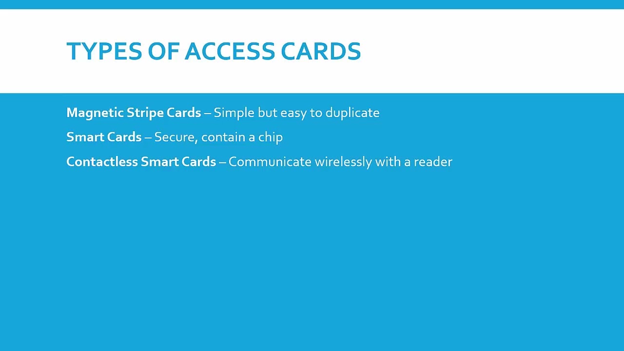 013 Usernames and Access cards