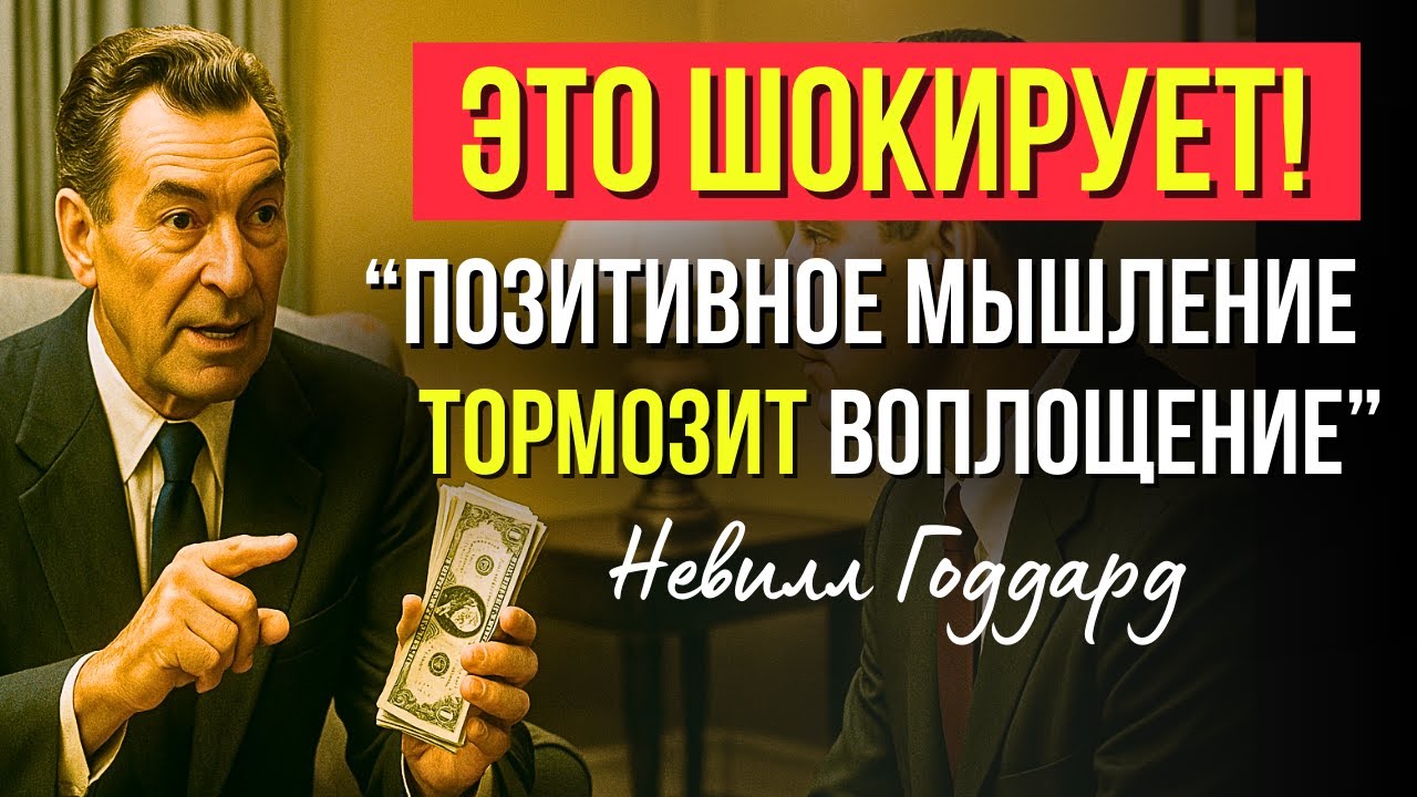 ПРЕКРАТИТЕ БЫТЬ ПОЗИТИВНЫМИ (Вот, что работает вместо этого) Учение НЕВИЛЛА ГОДДАРДА