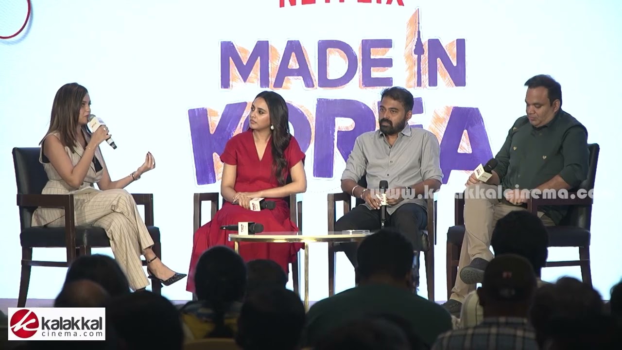 Priyanka Mohan Speech at Made in Korea Pre Release Event