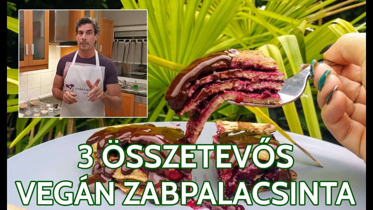 3 összetevős vegán zabpalacsinta | veganblog.hu
