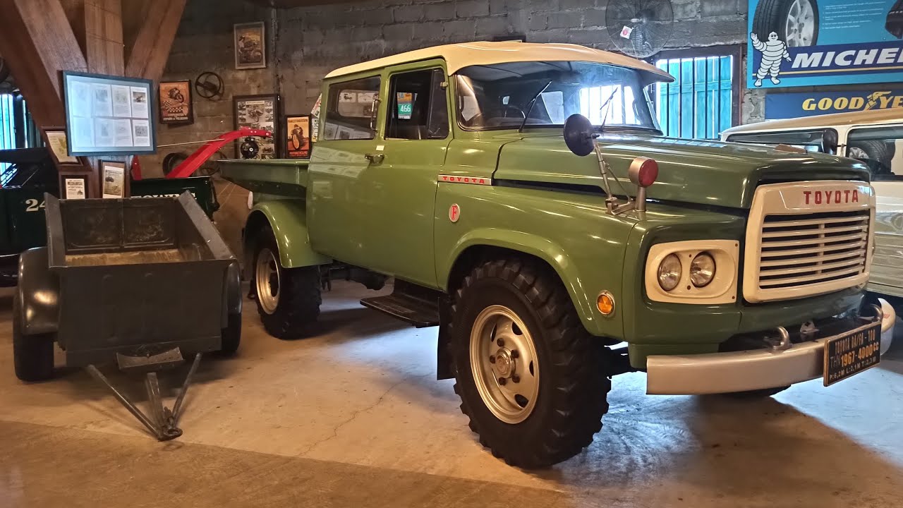 Truk Toyota Buaya 1967 Toyota DA/FA 100 Double Cabin Heavy Duty Truck Bermoncong Mesin Depan