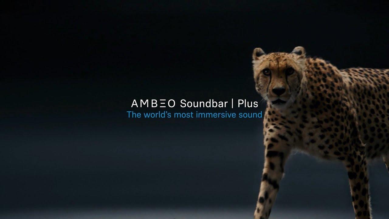 Sennheiser AMBEO Soundbar Plus   Introducing