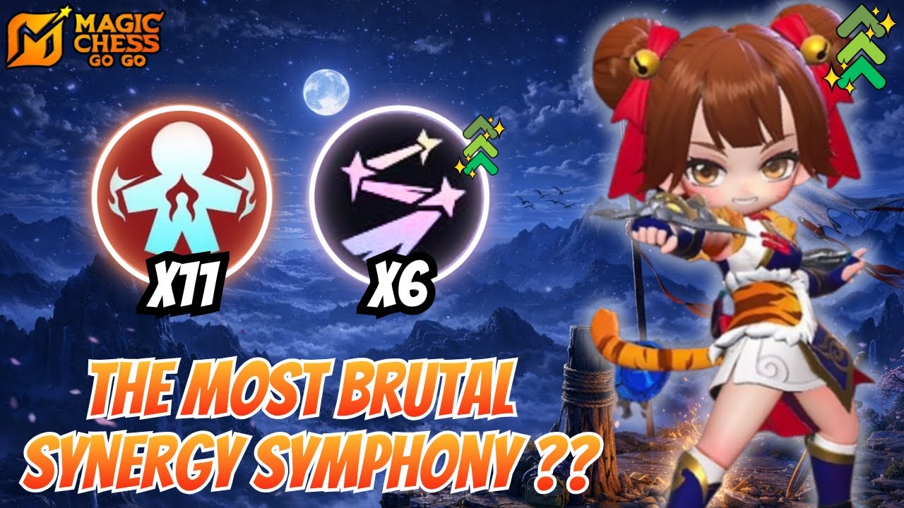 The Most Brutal Synergy Symphony After Patch ?? | Magic chess go go S4
