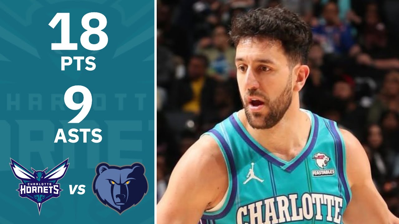 Vasilije Micic CAREER-HIGH 18 Points & 9 Assists in Hornets Debut! | Highlights | February 10, 2024
