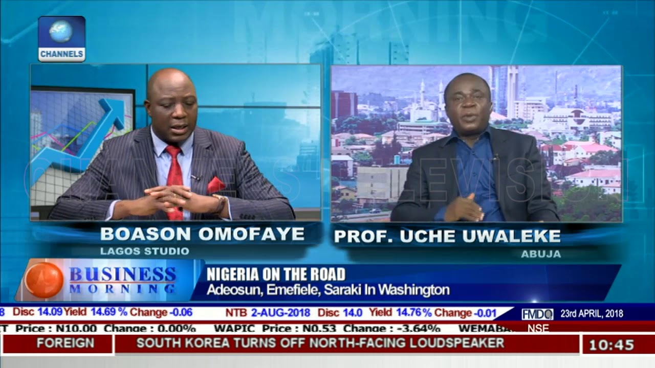 Uwaleke On New Economic Diplomacy Initiative Pt.2 |Business Morning|