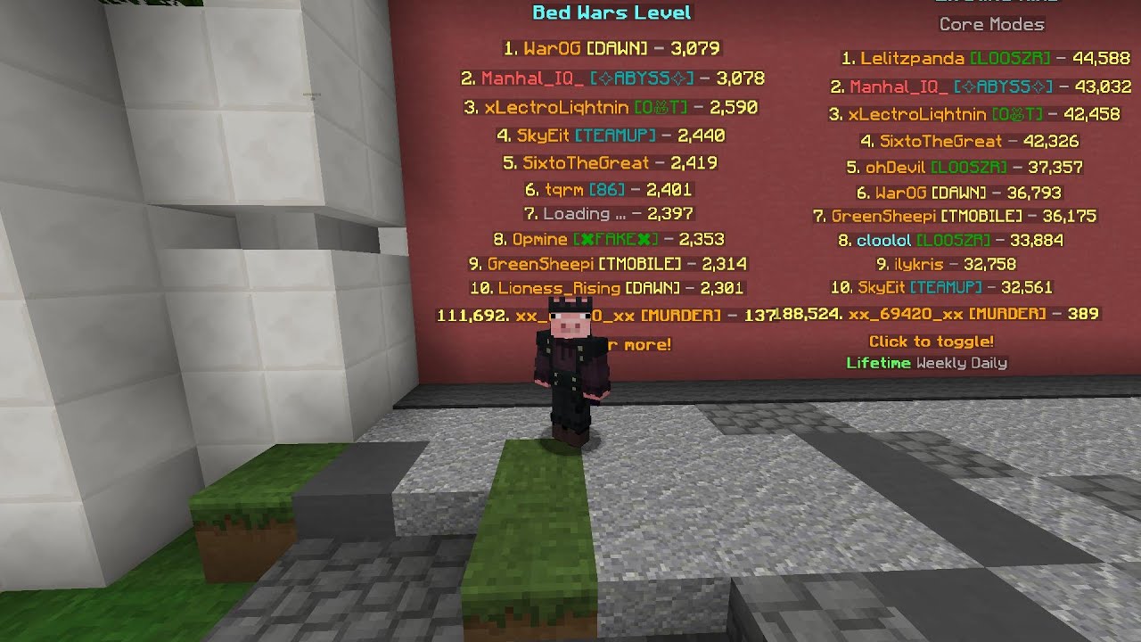 Minecraft But I Beat WarOG (#1 bedwars player)