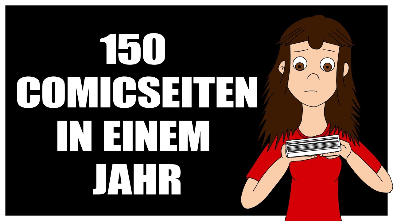 150 COMICSEITEN in einem Jahr zeichnen! | Meine Herausforderung 2026 | JonneyD3H