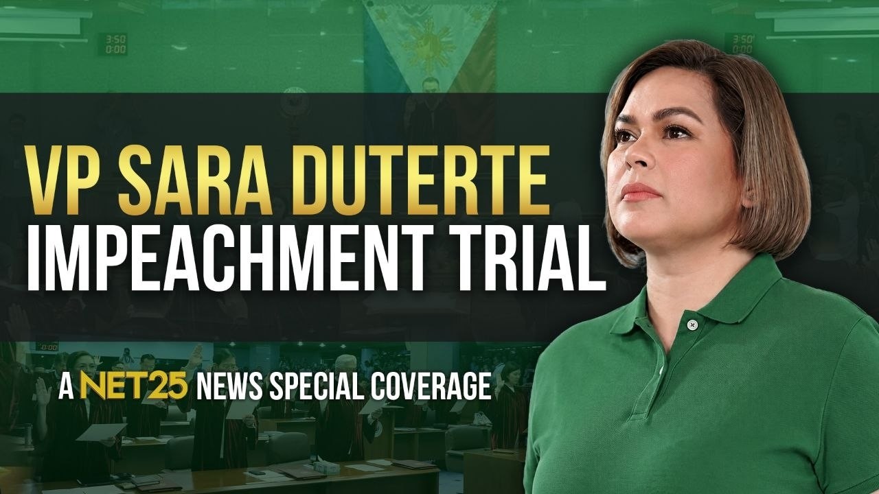 NET25 Special News Coverage | VP Sara Duterte Impeachment Trial Day 11 | August 3, 2026