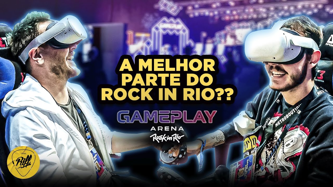 Gameplay Arena no Rock In Rio?! #RIFFNoRockInRio