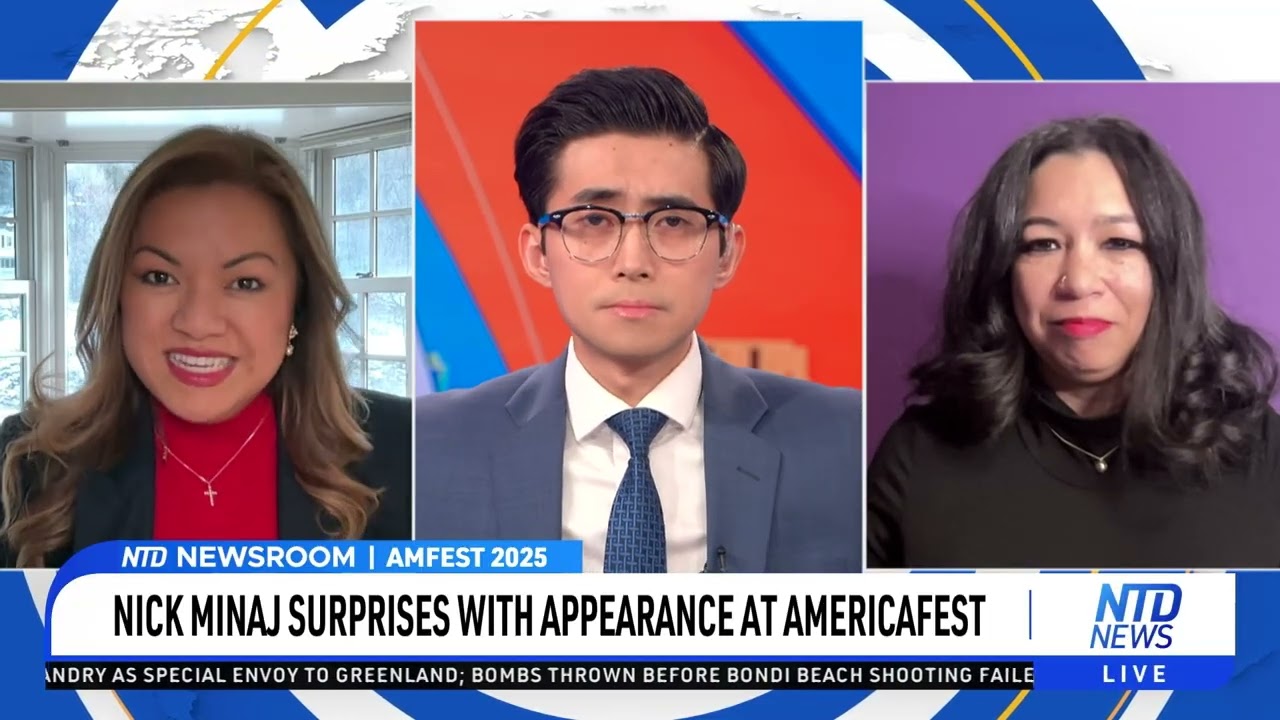 On Nicki Minaj and Turning Point USA for NTD News