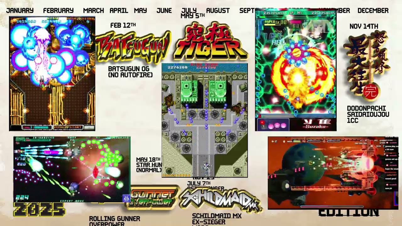 My Brain On Shmups - 2025 Edition
